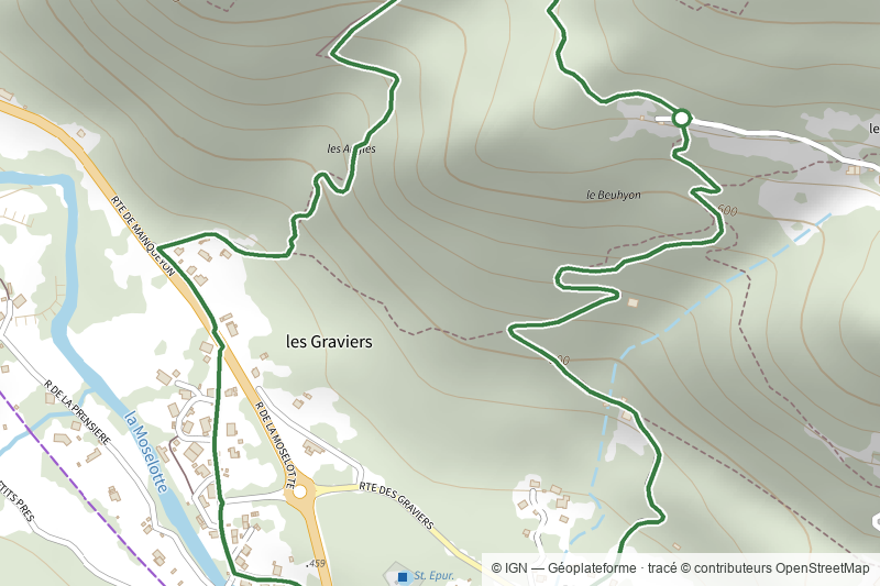 Circuit du col de Chant du Vent