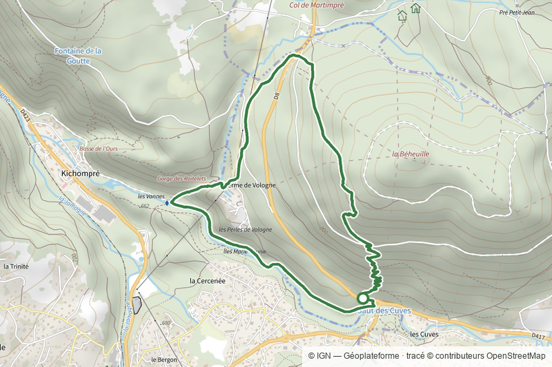 Circuit du Saut des Cuves
