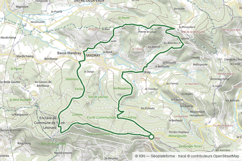 Circuit de la chapelle de Monthegoutte