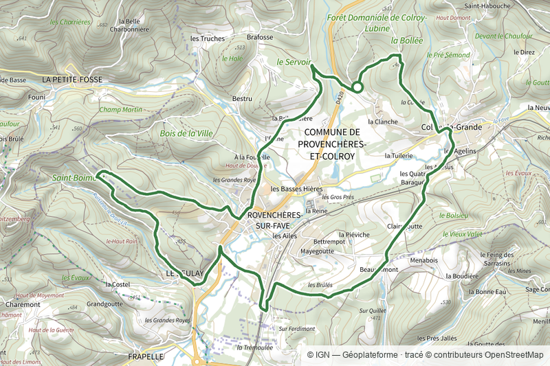 Circuit de Provenchères-sur-Fave