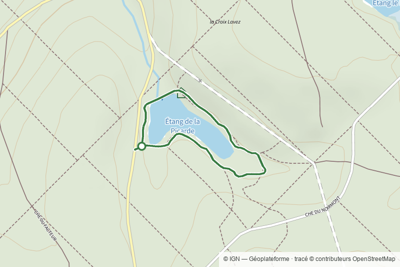 Sentier de découverte de l'Étang de la Picarde