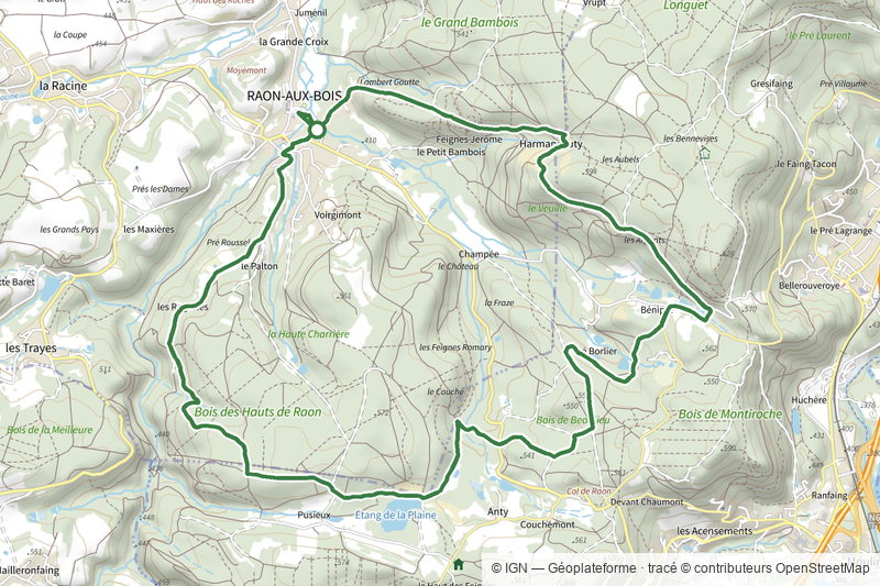 Raon-aux-Bois - Circuit 1