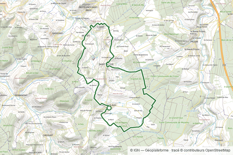 Circuit des Fontaines et Lavoirs