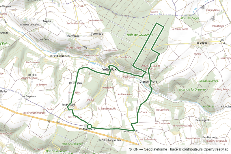 N°18 12km Vaudeurs & ses hameaux