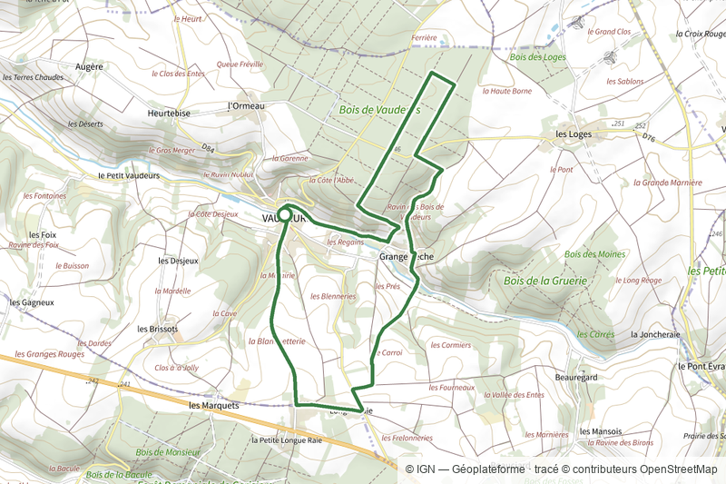 N°18 09km Vaudeurs & ses hameaux