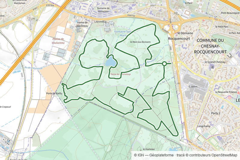 Parcours randonnée