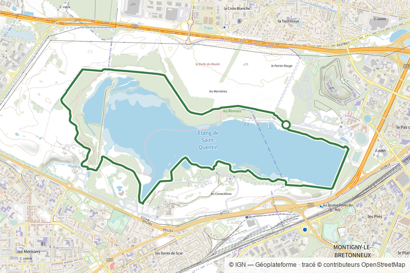 Tour du lac